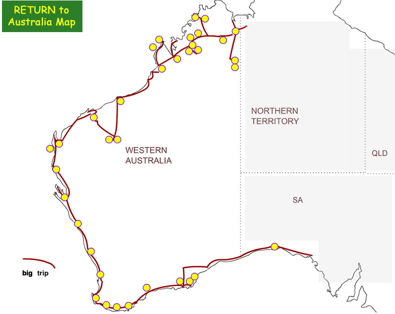 Western Australia Map